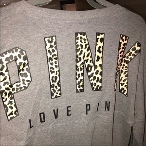 PINK sweater .. I love it